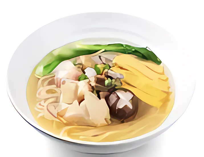香菇鸡汤面