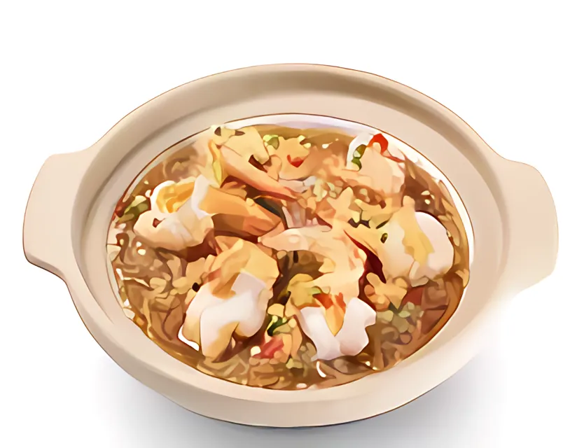 砂锅蒜蓉粉丝虾