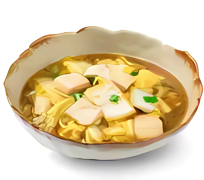 白菜炖豆腐