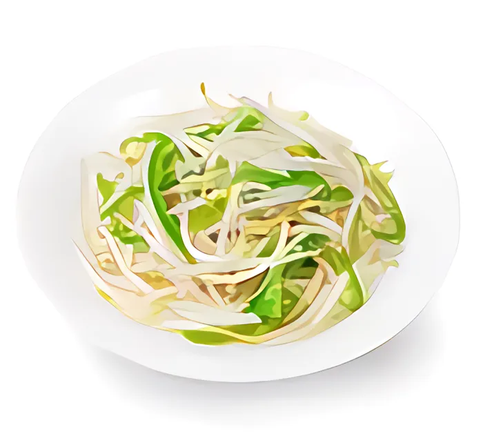 青椒炒豆芽