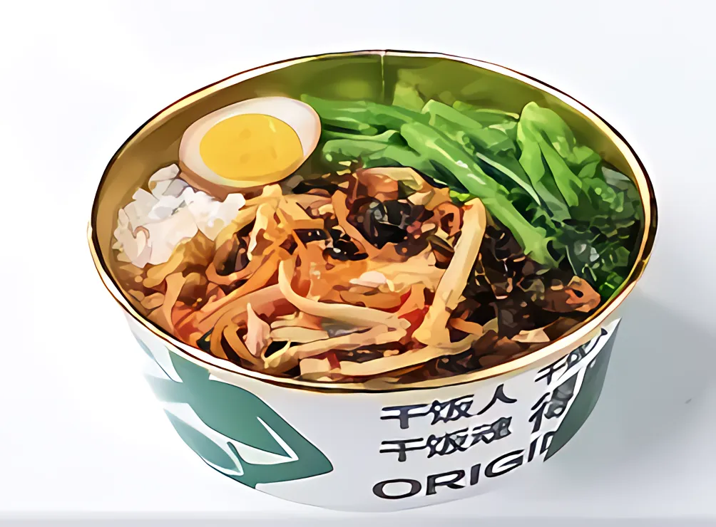 鱼香肉丝盖饭