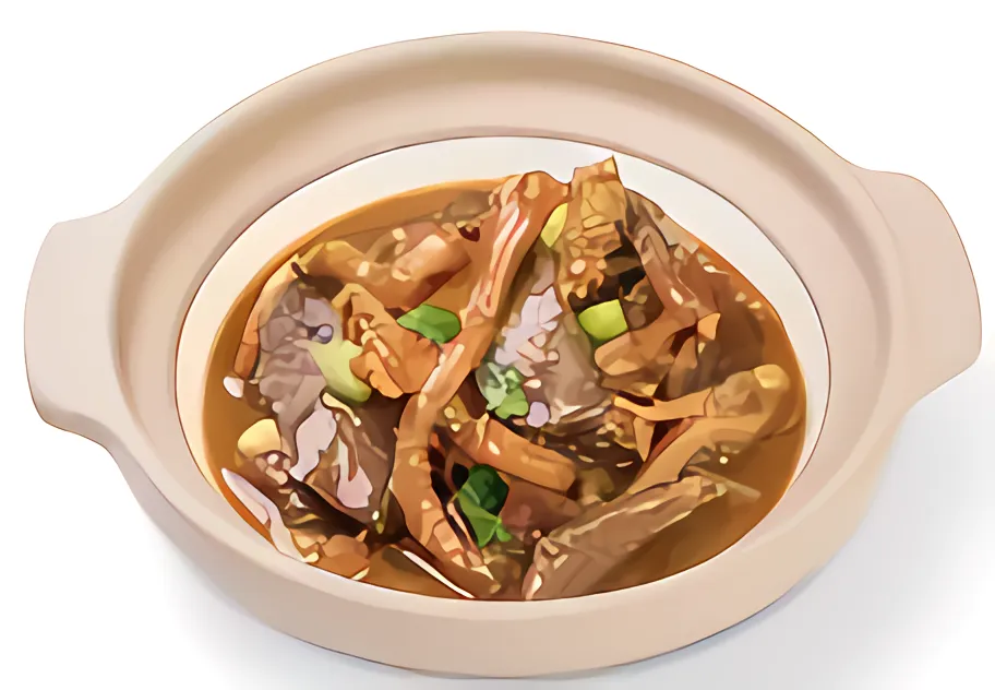 砂锅牛杂煲