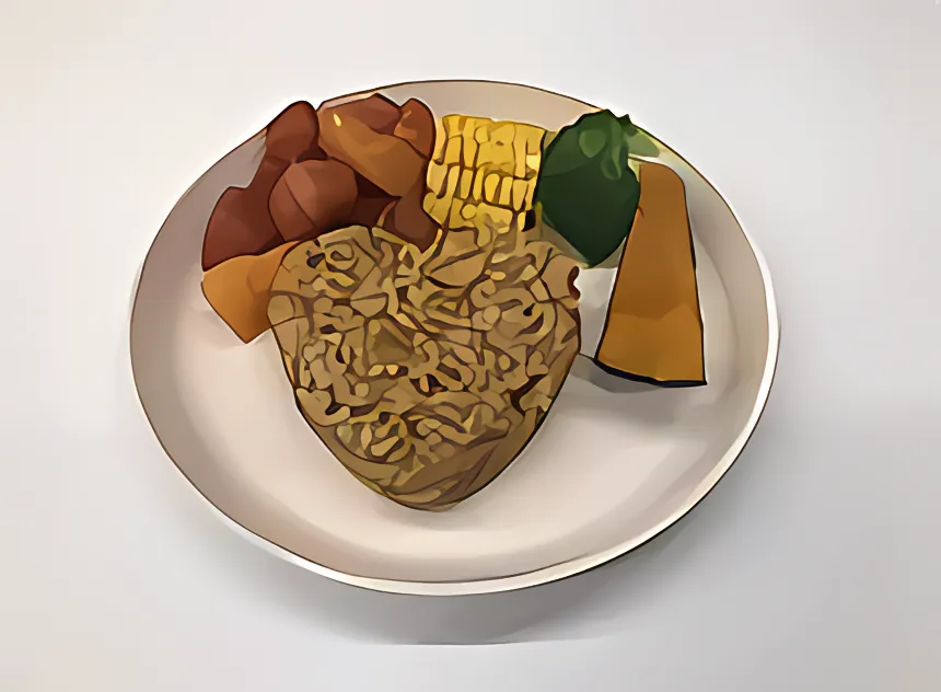 菠萝咕咾肉时蔬饭