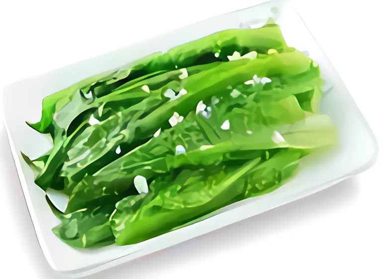 清炒油麦菜