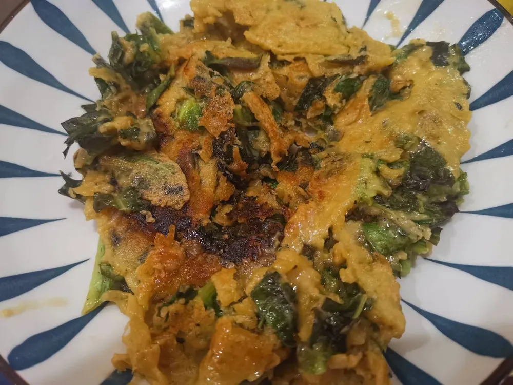 莴笋叶煎饼-预览图-3