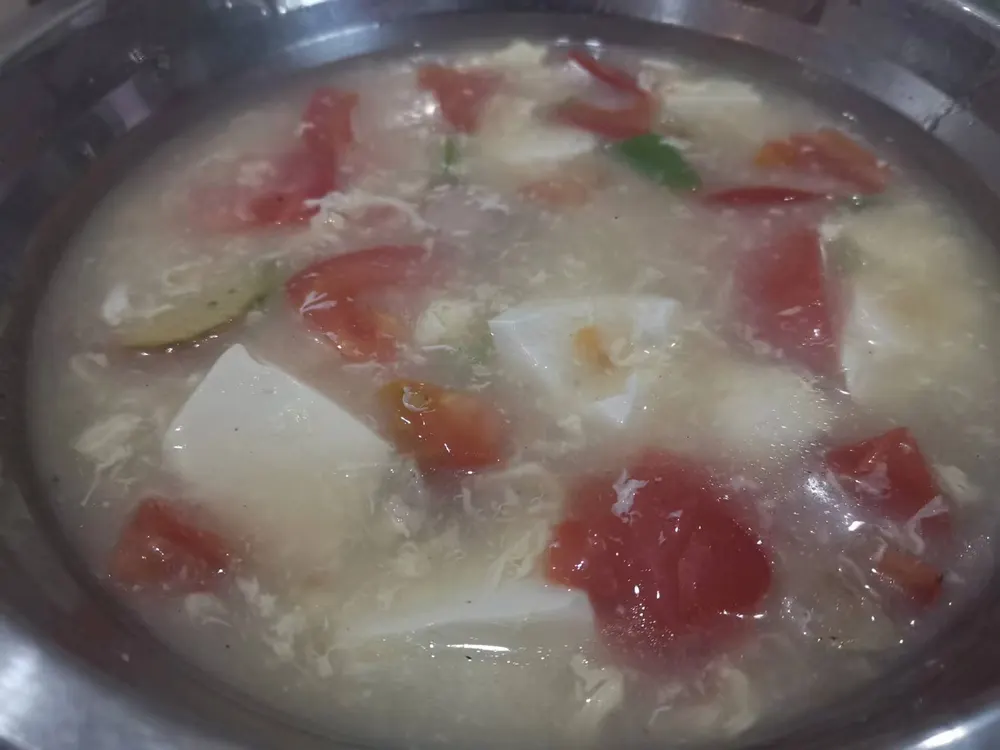 西红柿豆腐汤羹-预览图-1